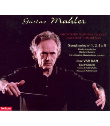 Symphonie N°1, 2, 4 & 5 - Lieder