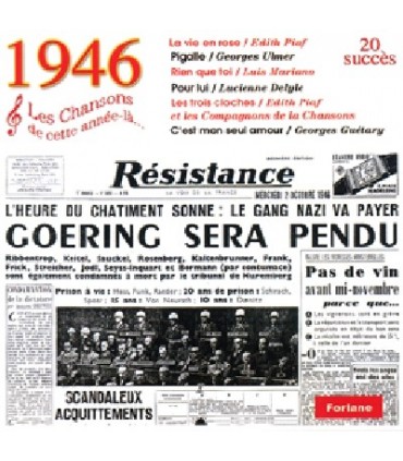 CETTE ANNEE LA : 1946