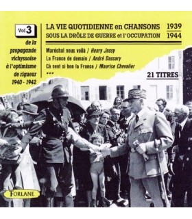 CHANSONS SOUS L'OCCUPATION Vol. 3