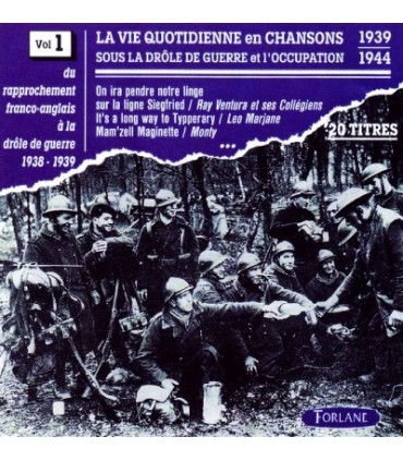 CHANSONS SOUS L'OCCUPATION Vol. 1