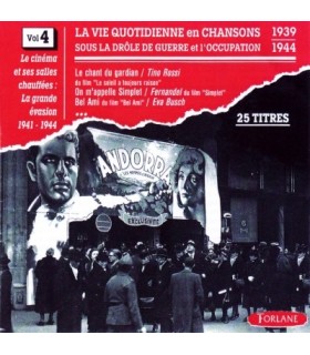 CHANSONS SOUS L'OCCUPATION Vol. 4