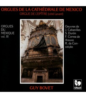 Guy Bovet aux Orgues du Mexique, Vol. 3