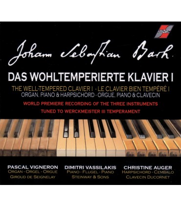 Le clavier bien tempéré Livre 1