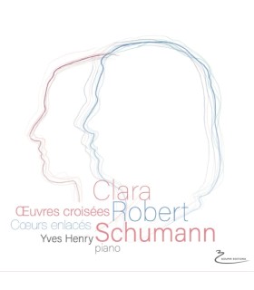 Clara Robert Schumann-Cœurs entrelacés