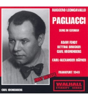 I PAGLIACCI (Chanté en allemand) - Hafner, 1949