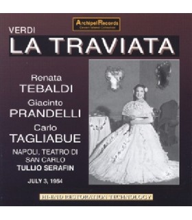 LA TRAVIATA, T. Serafin, 1954