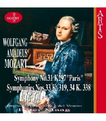 Symphonies N°31, 33 & 34